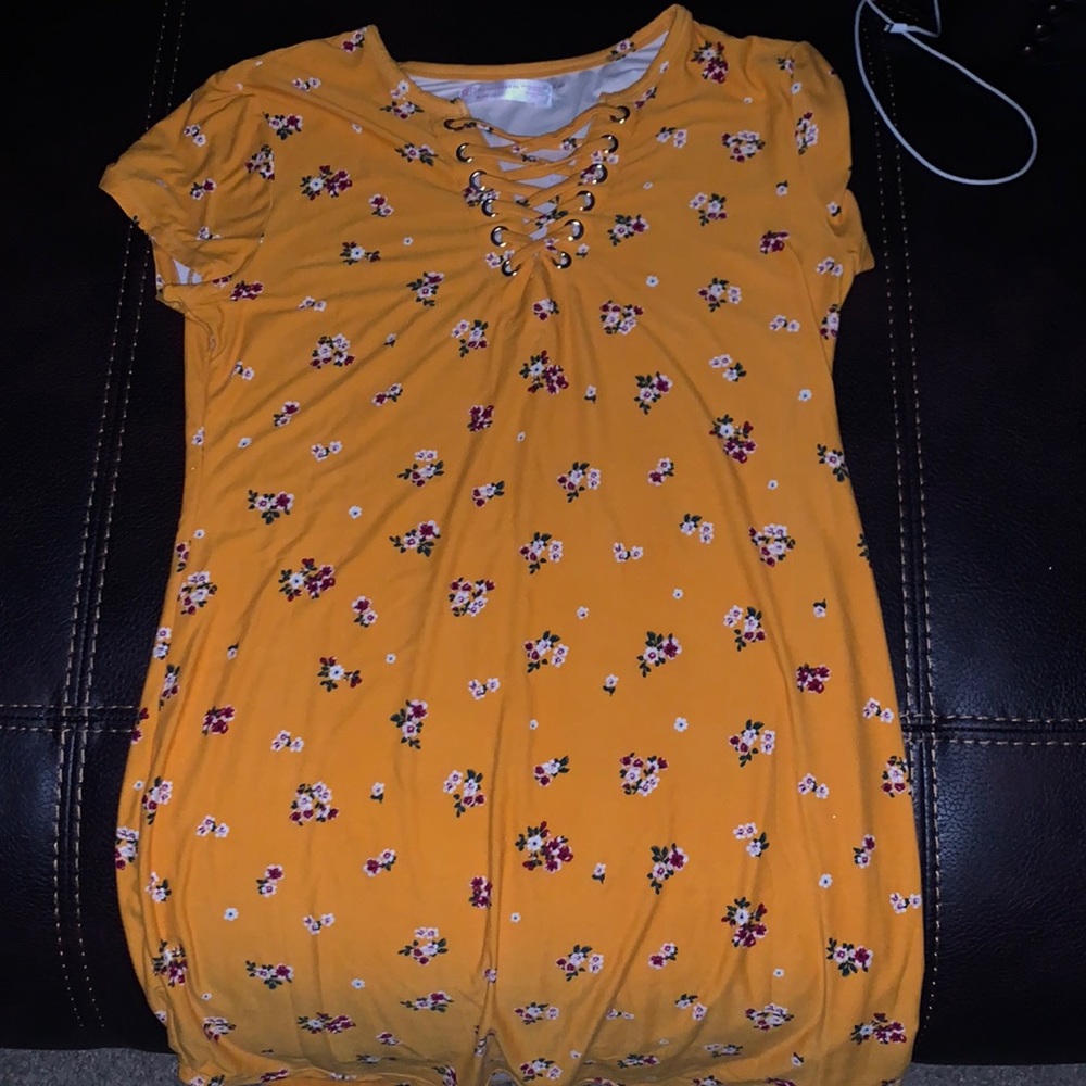 Yellow sundress